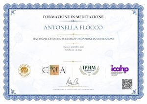 certificato meditazione